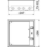 UD GES9-2 7011, Kompletna kaseta zasilająca