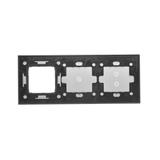Simon 54 Touch Panel dotykowy S54 Touch 3 moduły 2 pola dotykowe pionowe + 1 pola dotykowe + 1 otwór na osprzęt S54 srebrna mgła DSTR3310/71 KONTAKT