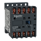 Stycznik mocy, TeSys K, AC3, 9A, 3P, 1NO, cewka 110VAC