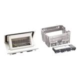 INCARA: POP UP - 4 MODUŁY MOSAIC 45-BIAŁY, Legrand