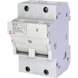 Rozłącznik bezpiecznikowy EFD 14 1P+N 002560002 ETI