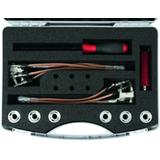 Komplet uziemiaczy do instalacji ośw. ulicznego, w kufrze 745 106