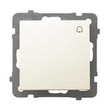 AS Łącznik zwierny  dzwonek  - kolor ecru