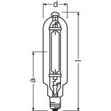 Lampa wyładowcza HQI T 2000W D
