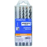 Zestaw wierteł do betonu Aggressor SDS Plus 5szt. RT-SDSA-SET2 RAWLPLUG