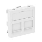 DTG-2RM RW1, RAMKA RJ 45,PODWÓJNA,PROSTA,CZB