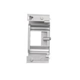 Simon 54 Premium Puszka natynkowa – element rozszerzający puszkę pojedynczą składaną DSC do ramek wielokrotnych. Głębokość 40 mm srebrny mat DSH/43 KONTAKT
