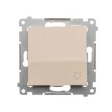 Simon 54 Przycisk „dzwonek” 16A z. śrub. kremowy