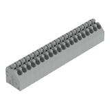 listwa zaciskowa do pł. drukowanych 20-bieg. szara raster 3,5 mm /15szt./ WAGO