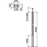 ISST70140B, KOLUMNA ZASILAJĄCA