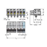 1-przewodowe gniazdo