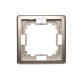 Simon Basic Standard Ramka 1-krotna satynowy BMR1/29 KONTAKT