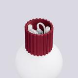 Kinkiet HALO burgund IP44