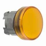 Harmony XB4 Lampka sygnalizacyjna pomarańczowa metalowa ZB4BV05 Schneider