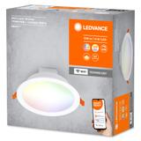 Oprawa Podtynkowa Panel LED SPOT 12W RGB CCT 17cm SMART+ WIFI 4058075573376 LEDVANCE