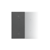 Simon 55 Klawisz połówkowy lewostronny z piktogramem /+/-/ do produktów elektronicznych Grafitowy ma