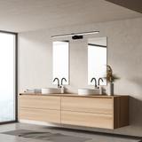 Milagro kinkiet łazienkowy nad lustro LED Splash Black 12W 840lm 4000K IP44 ML5616