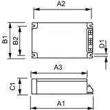 HID-PV 100 /S SDW-TG 220-240V 50/60Hz Statecznik elektroniczny