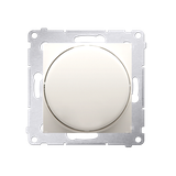 Simon 54 Ściemniacz obrotowy do LED ściemnialnych 230V 2–250 W kremowy. Maksymalna ilość zródeł LED