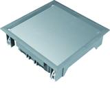 tehalit.VE-EE Pokrywa pełna VDQ06 200x200 wykładzina 12mm stal szary PA VDQ06127011 HAGER