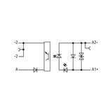 złączka z optoseparatorem 24VDC/24VDC/100mA