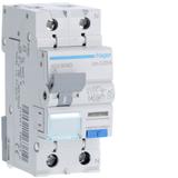 RCBO Wyłącznik różnicowoprądowy z członem nadprądowym 1P+N 6kA C6A 30mA Typ AC ADC956D HAGER