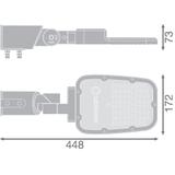 Oprawa STREETLIGHT AREA SM V 45W 727 RV20ST GY