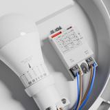 NYMPHEA OMNI WHITE SENSE E27 230V IP65 IK08 FI300X90MM BIAŁY OKRĄGŁA CZUJNIK RUCHU