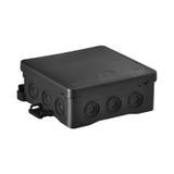 Puszka instalacyjna naścienna NS7 FASTBOX&HOOK czarny