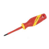 Wkrętak izolowany krzyżakowy PH1x80 mm 1000V Cr-V MN-10-581 RAWLPLUG