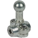 Punkt mocowania kulowy 25 mm, obejma na fi 12 mm