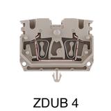 ZDUB 2.5-2/4AN/RC Złączka szynowa przelotowa, nr katalogowy 1712970000