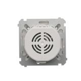 Simon Basic Łącznik z czujnikiem ruchu 20-500 W satynowy