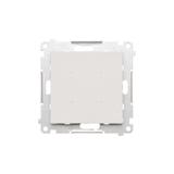 Simon 55 SWITCH – Sterownik przyciskowy oświetleniowy pojedynczy sterowany smartfonem Aluminium mat