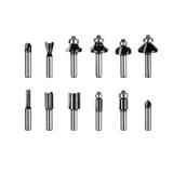 Frezy widiowe, trzpień 8 mm, zestaw 12 szt.