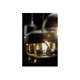 OPRAWA SUFITOWA LENDER, 8389, AC220-240V, 50/60Hz, 1*E27, IP20, ŚR. 20 cm, POJEDYNCZA, CZARNA