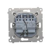 Simon 54 Łącznik potrójny z podświetleniem LED 10A 250V szybkozłączka brąz mat DW31L.01/46 KONTAKT