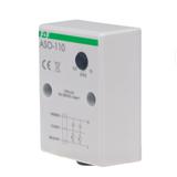 AUTOMAT SCHODOWY UN=110V, I=10A, OBUDOWA HERMETYCZNA, PRZEWÓD PRZYŁĄCZENIOWY 0,5M