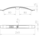 2033 AS, Klamra kablowa