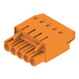 BLT 5.08HC/05/180 SN OR BX Wtyk PCB (złącze wiązki), 5.08 mm, Liczba biegunów: 5, Przylącze TOP /72szt./ 1499860000 WEIDMÜLLER