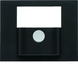BERKER KNX e/s K.x Płytka czołowa do modułu czujnika ruchu KNX antracyt mat 80960475 HAGER