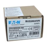 NH FUSE 20AMP 690V aM SIZE 000 Wkładka NH000 20A 690V AM podwójny wskaźnik 20NHM000B-690 EATON