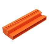 MCS-MIDI Classic wtyk 17-bieg. pomarańczowy raster 5,08 mm /25szt./ WAGO