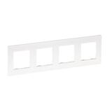 Niloe Step Ramka Poczwórna 4X Kolor Perła 863694 LEGRAND