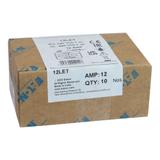 12A 240V AC TYPE T FUSE(10) Wkładka szybka 12A AC 240V DC 150V BS88 18x56 mm aR BS 12LET EATON
