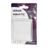 Łącznik jednobiegunowy n/t AQUATIC IP44 biały OR-OE-7100/W ORNO