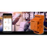 Monitor energii elektrycznej z wbudowaną anteną wewnętrzną WI-FI 3F+N WI-MEF-3-OPTI-100 F&F