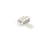 Gniazdo MCS‑MINI Classic 6‑biegunowe jasnoszare raster 3,5mm 734‑106/037‑000/033‑000 /50szt./ WAGO