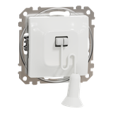 Sedna Design & Elements, przycisk z cięgnem, biały