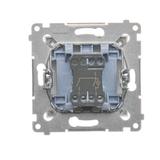 Simon 54 Łącznik świecznikowy z podświetleniem LED i do wersji IP44 16A 250V zaciski śrubowe biały *Posiada wkładkę DU1W DW5ABL.01/11 KONTAKT